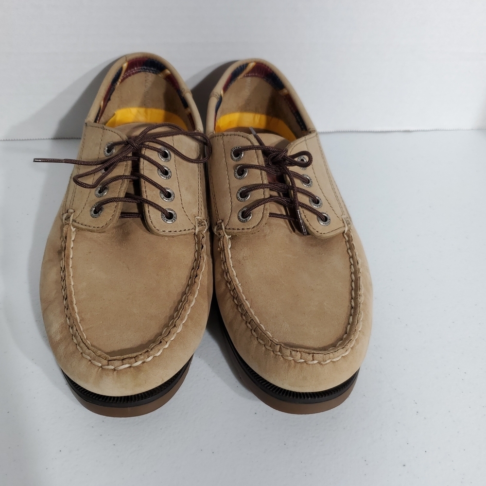 Sperry Women's Sz 9.5 Tan Leather Loafers
